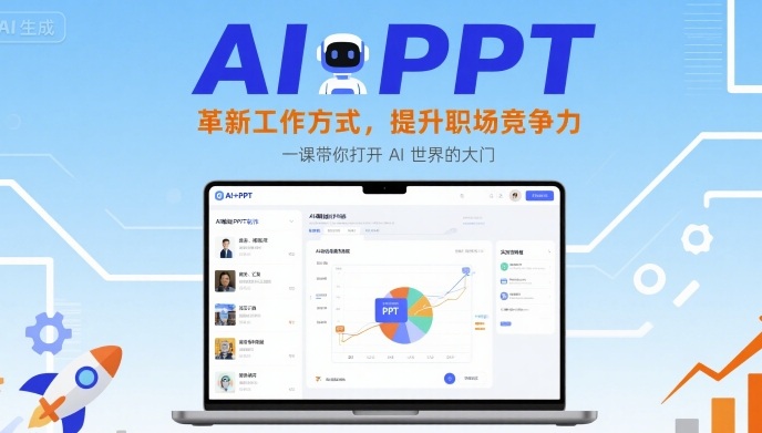 AI+PPT：革新工作方式，提升职场竞争力，一课带你打开 AI 世界的大门-路子网