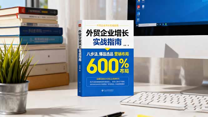 外贸企业增长实战指南，八步法、爆品选品、营销布局，业绩增长300%-路子网