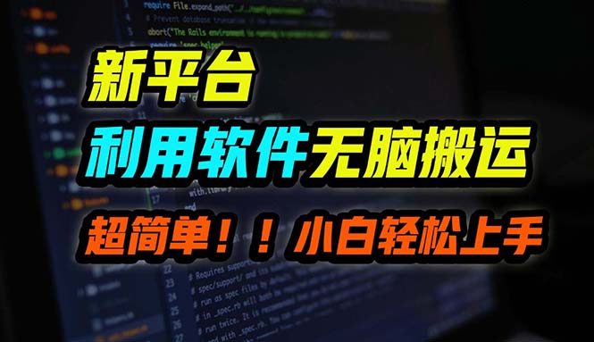 B站平台用软件无脑搬运，月赚10000+，小白也能轻松上手-路子网