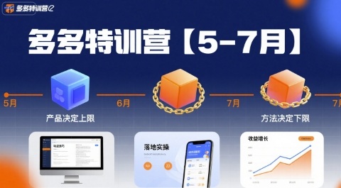 多多特训营【5-7月】产品决定上限，方法决定下限，各种玩法技巧落地实操-路子网