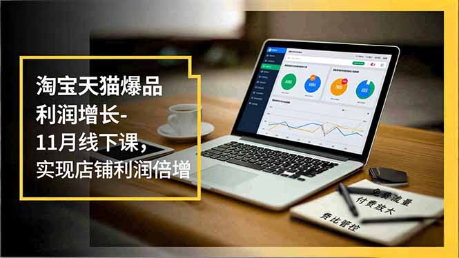 淘宝天猫爆品利润增长-11月线下课,免费流量、付费放大、费比管控,实现店铺利润倍增-路子网
