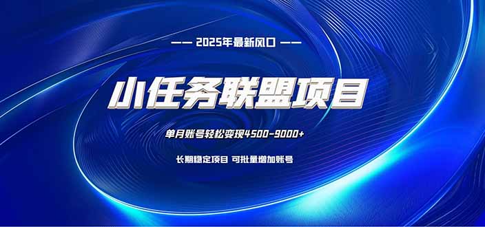 小任务联盟项目：一台电脑每天只需10分钟，轻松简单稳定-路子网