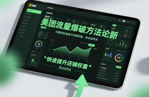 美团流量爆破方法论，付费流快速提升店铺权重，带动自然流-路子网