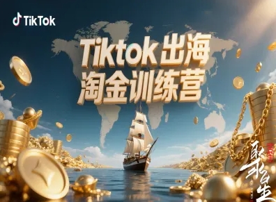 Tiktok出海淘金训练营，跨境电商TK实战变现-路子网