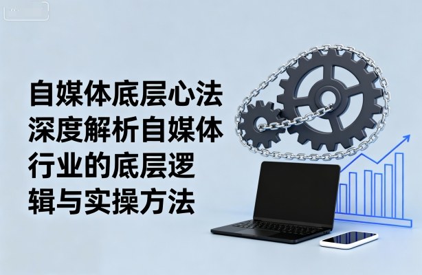 自媒体底层心法，深度解析自媒体行业的底层逻辑与实操方法-路子网