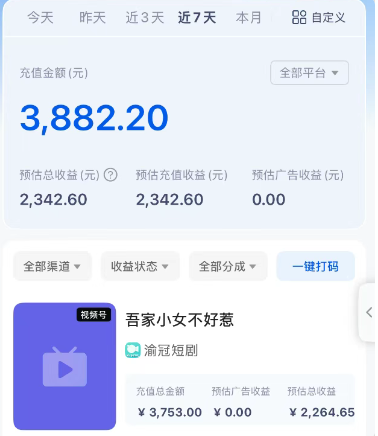 短剧搬砖新玩法，软件批量二创剪辑，7天赚了3800，赶紧做起来【附软件】-路子网