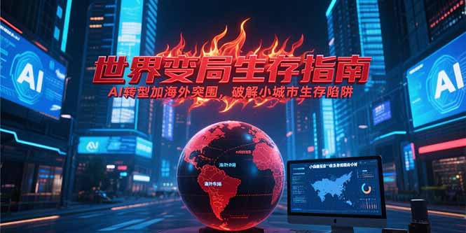 付费文章《世界变局生存指南，AI转型加海外突围，破解小城市生存陷阱》-路子网