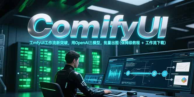 ComfyUI工作流新突破，用OpenAI三模型，批量出图(保姆级教程+工作流下载-路子网