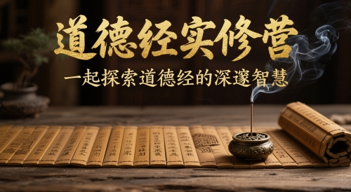 道德经实修营，一起探索道德经的深邃智慧-路子网
