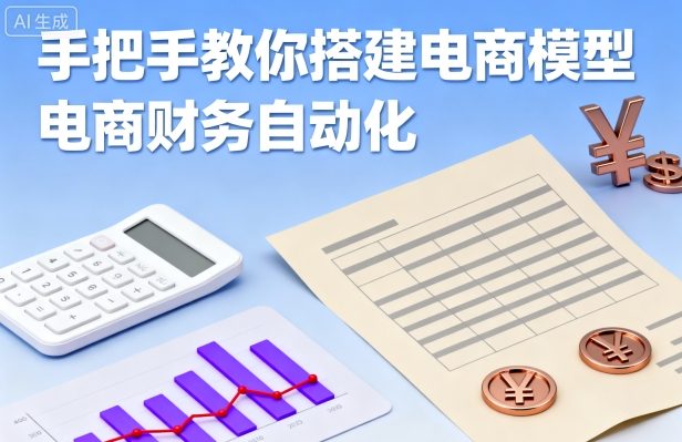 手把手教你搭建电商模型-电商财务自动化-路子网