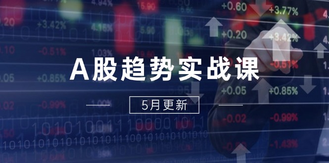 A股趋势实战课：主力动向+政策红利，2025全年策略5月更新-路子网