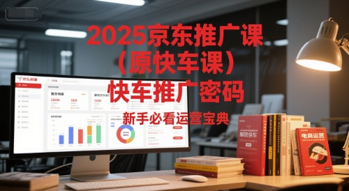 2025京东推广课(原快车课)解锁京东快车推广密码，新手必看运营宝典-路子网