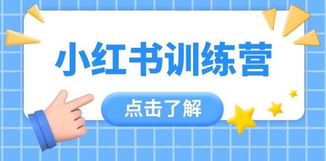 小红书训练营，助小白入门，掌握技巧变达人，课程实操又全面(12节课)-路子网