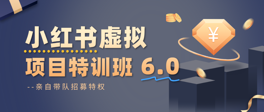 小红书虚拟项目特训班6.0 ，养号/选品/自动发货/爆款笔记(含40节视频课)-路子网