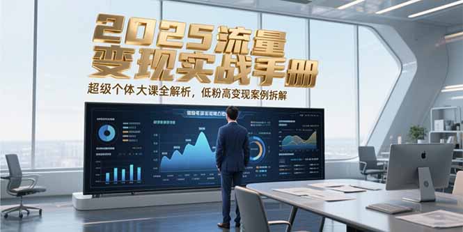 2025流量变现实战手册，超级个体大课全解析，低粉高变现案例拆解-路子网