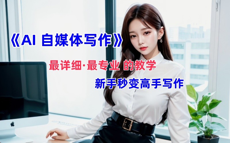 全网最全最细最专业的“AI自媒体写作”教学，新手小白秒变写作高手！-路子网