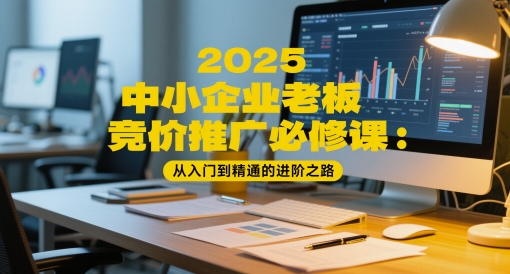2025中小企业老板竞价推广必修课：从入门到精通的进阶之路-路子网