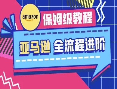亚马逊保姆级全流程实操教程-跨境电商教程-路子网