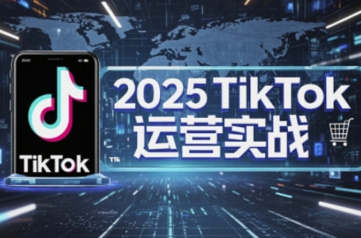 2025TikTok电商运营，掌握TikTok店铺运营核心技巧，实现低成本高转化-路子网