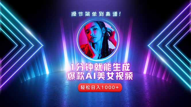 2025年最强副业：用AI做短视频，从零开始打造爆款账号！-路子网