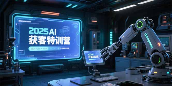 2025AI获客特训营，AI图文视频全制作，deepseek工具实操教学-路子网