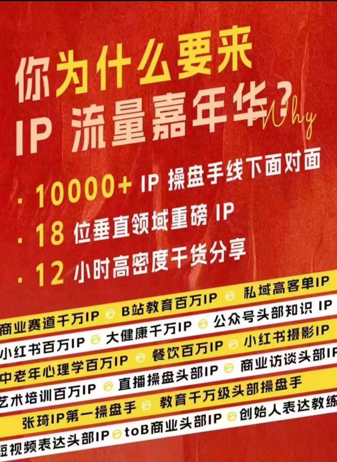 群响IP流量嘉年华，​现场视频+IP江湖2024典藏版PPT-路子网