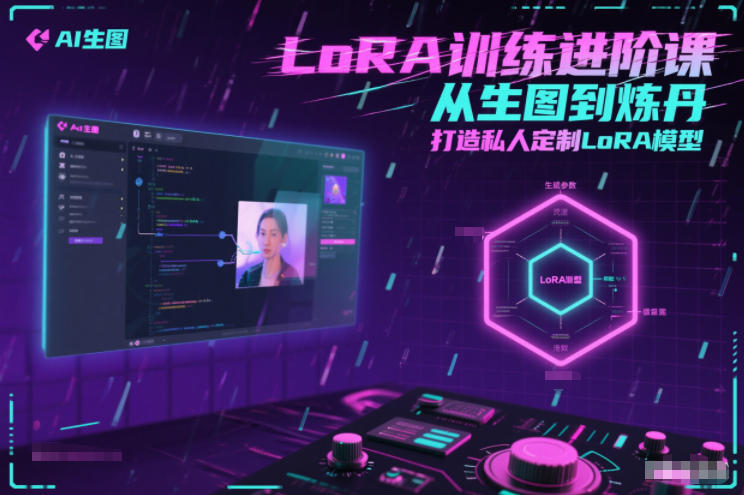 LoRA训练进阶课，从生图到炼丹，打造私人定制LoRA模型-路子网