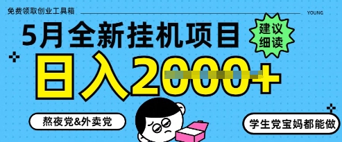 5月最新挂G项目8.0玩法，纯手机操作，稳稳日入1k+【揭秘】-路子网